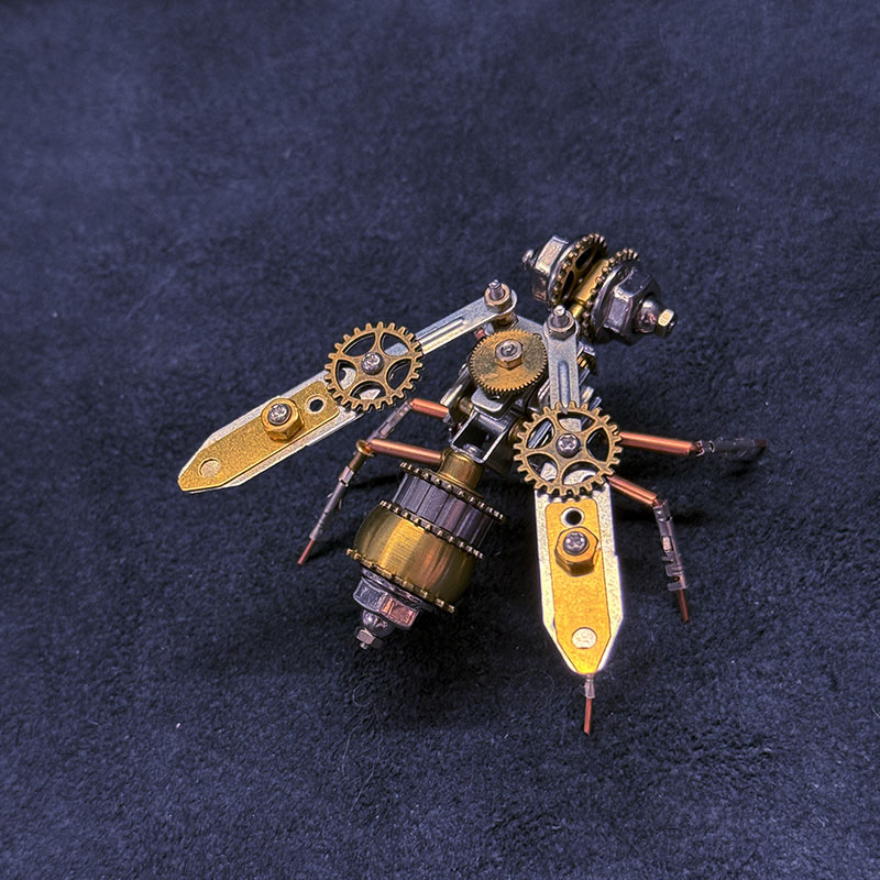 3D Bee Metal Puzzle Toy Creative DIY Bug Model Gift