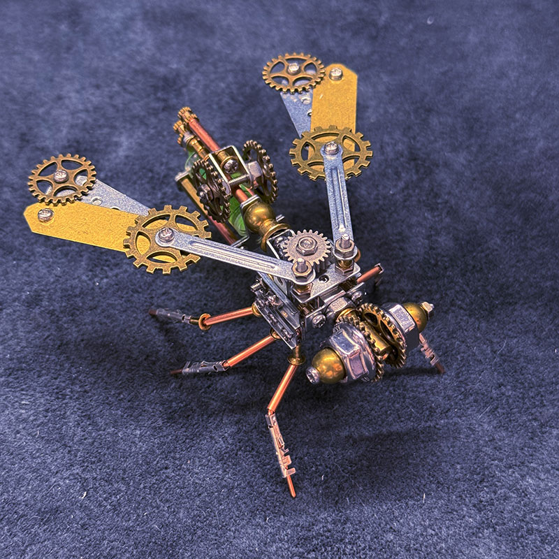 Mechanical Bee 3D Puzzle Kit STEM DIY Metal Insect Toy