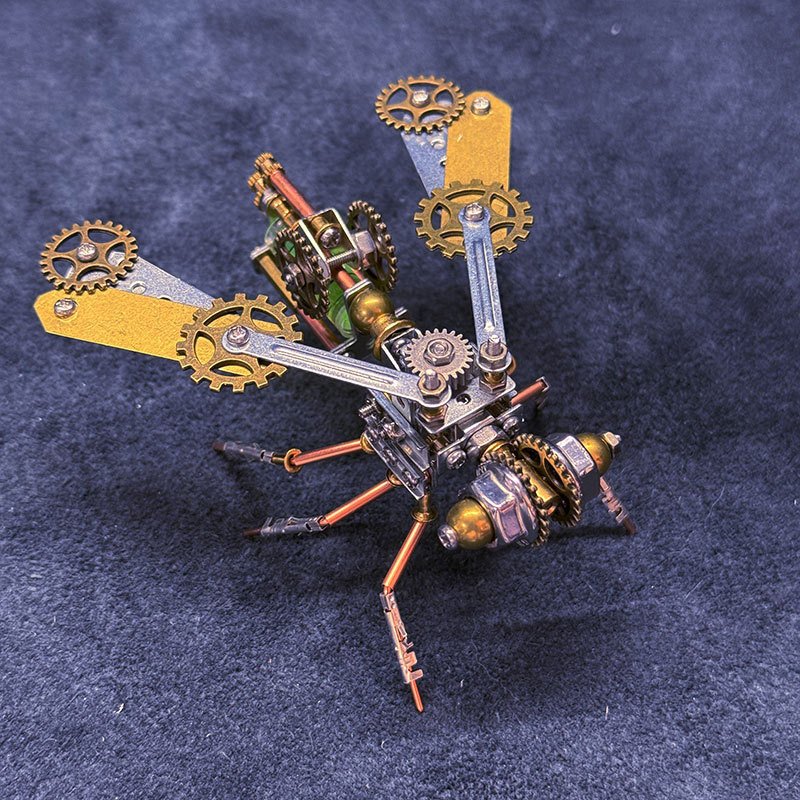 Mechanical Bee 3D Puzzle Kit STEM DIY Metal Insect Toy