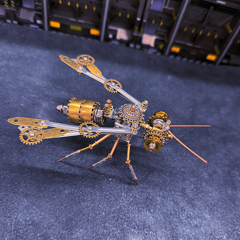 Explore Gears in Motion DIY Wasp Model for STEM Engineering Fun