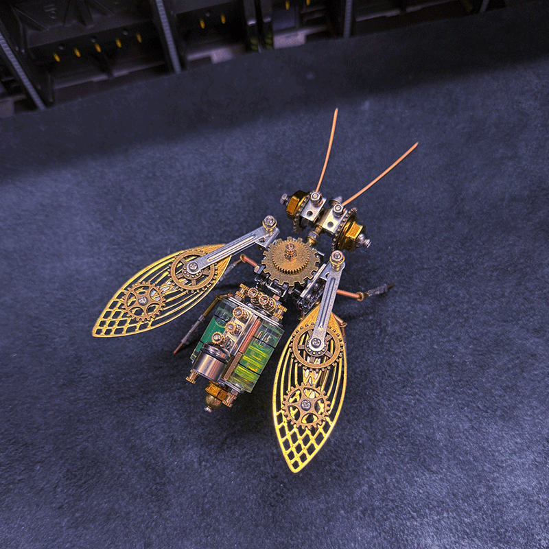 Educational Green Energy Wasp Puzzle Kit for STEM Learning Fun