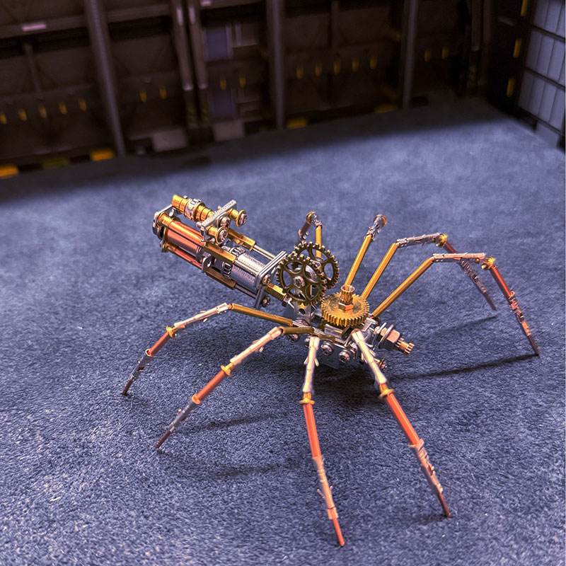Steampunk Spider 3D Metal Puzzle DIY Mechanical Model Kit
