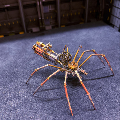 Steampunk Spider 3D Metal Puzzle DIY Mechanical Model Kit