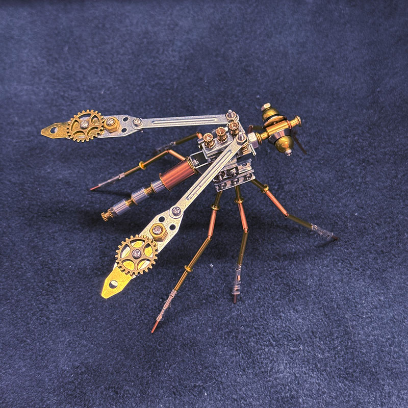 Build Your Own 3D Metal Mosquito Puzzle DIY Model Kit