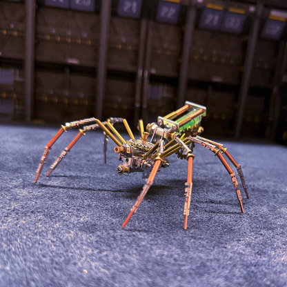 3D Spider Puzzle Kit Build Your Own Metal Insect Model