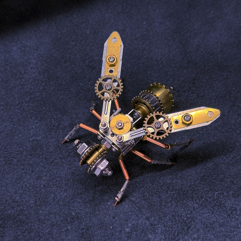 3D Bee Metal Puzzle Toy Creative DIY Bug Model Gift