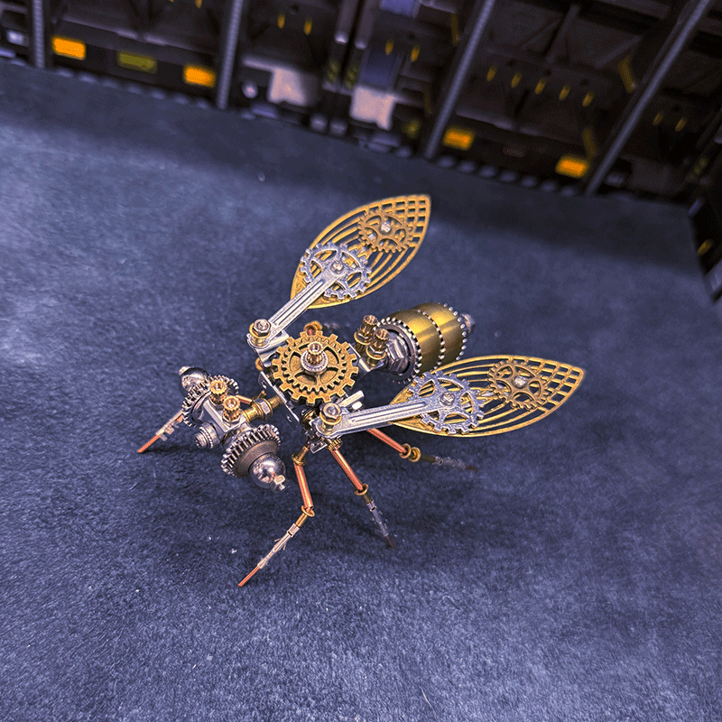 Mechanical Wasp Model Kit for STEM Gear Engineering Education