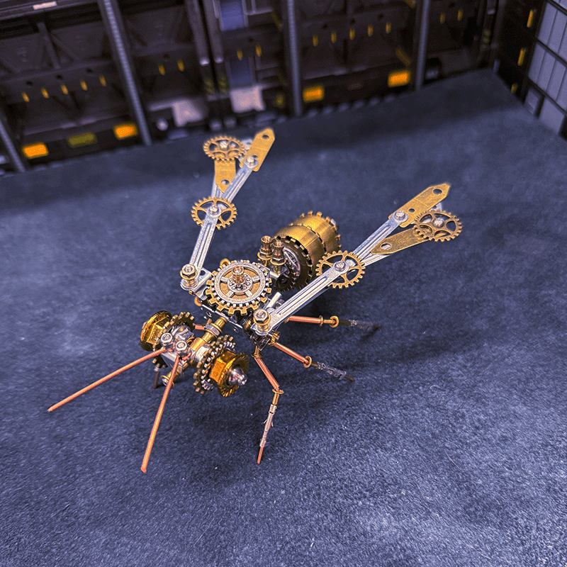 Explore Gears in Motion DIY Wasp Model for STEM Engineering Fun