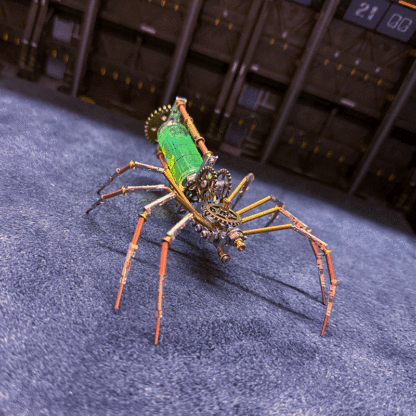 Retro Spider 3D Metal Puzzle DIY Steamcraft Assembly Toy