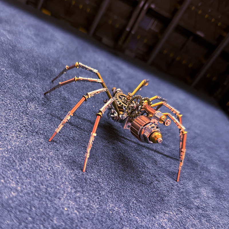 Metal Spider 3D Puzzle Toy STEM DIY Model Kit Gift