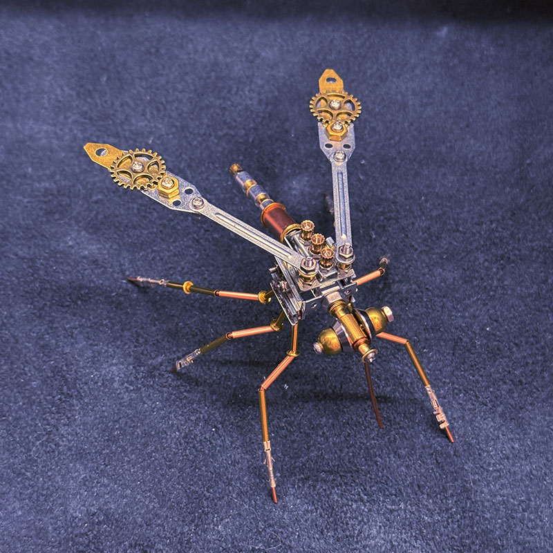 Build Your Own 3D Metal Mosquito Puzzle DIY Model Kit