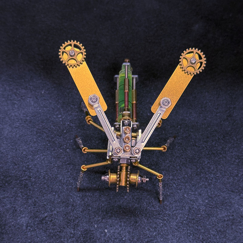 3D Metal Yellow Jacket Puzzle Challenge Your Creativity