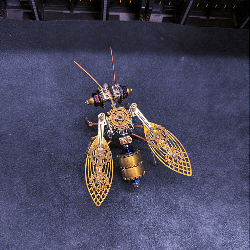 Educational DIY Steampunk Wasp Kit for STEM Robotics Projects