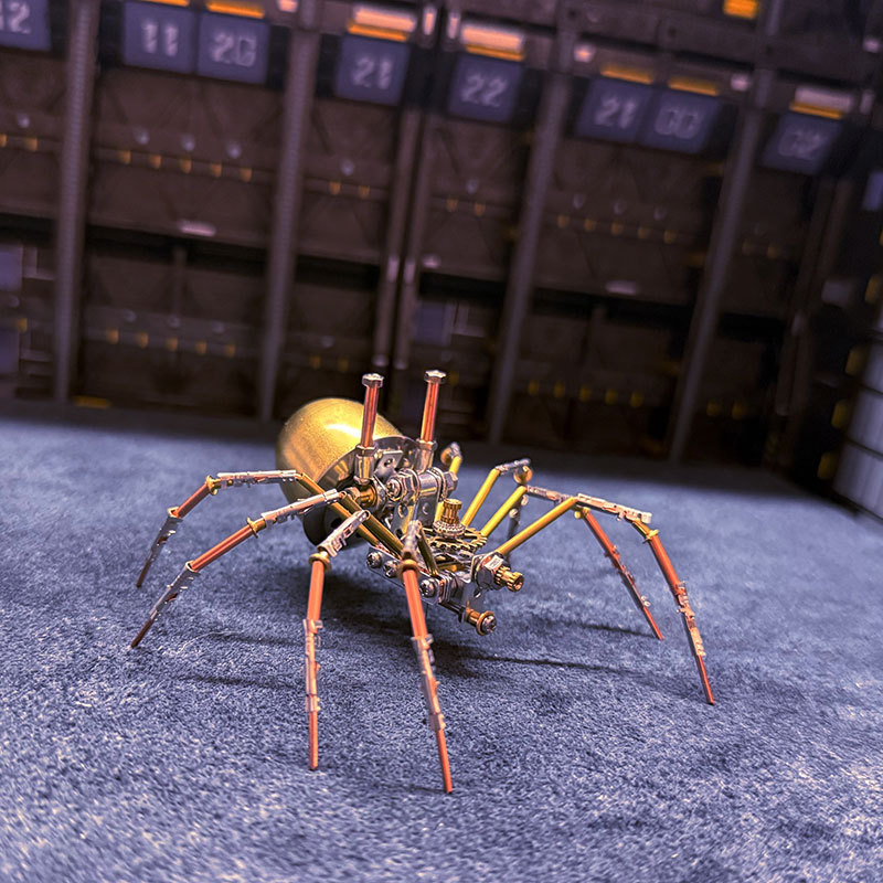 DIY Spider Metal Model Kit 3D Puzzle for Collectors