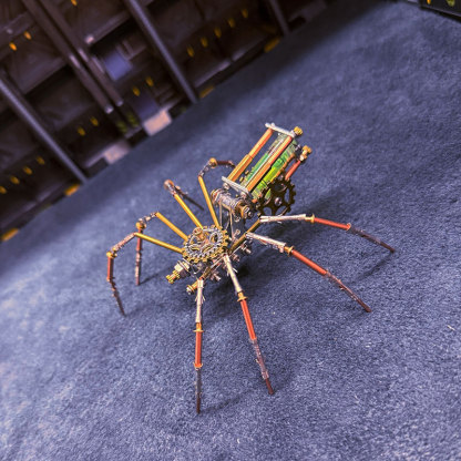 3D Spider Puzzle Kit Build Your Own Metal Insect Model
