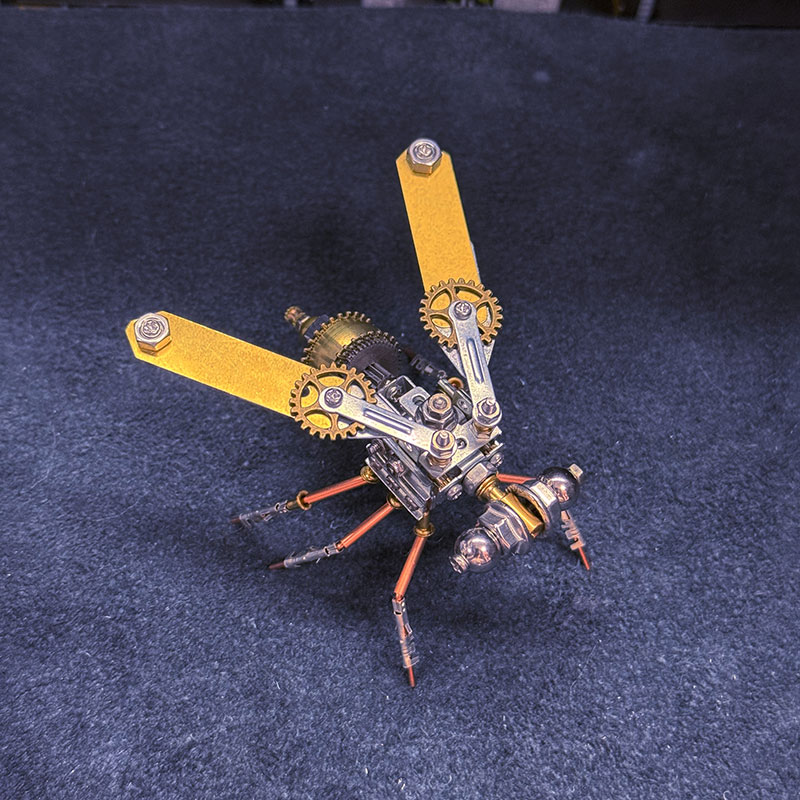 Mechanical Fly 3D Metal Puzzle DIY Insect Model Kit