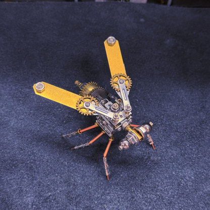 Mechanical Fly 3D Metal Puzzle DIY Insect Model Kit