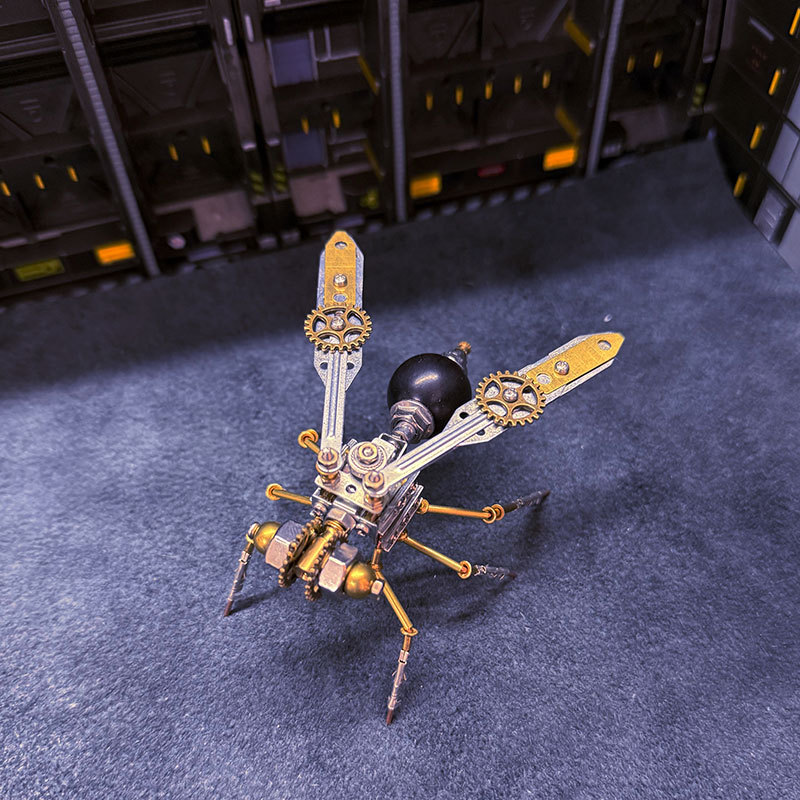 3D Wasp Metal Puzzle Toy Creative DIY Mechanical Model