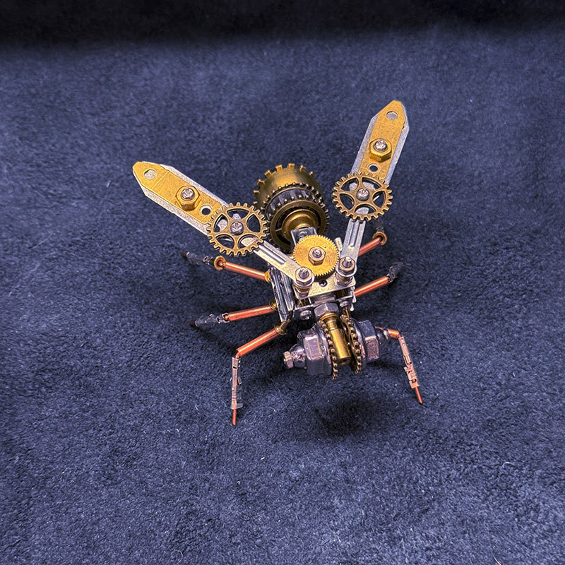 3D Bee Metal Puzzle Toy Creative DIY Bug Model Gift