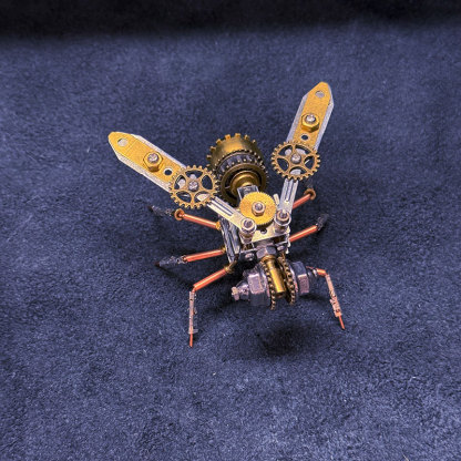 3D Bee Metal Puzzle Toy Creative DIY Bug Model Gift