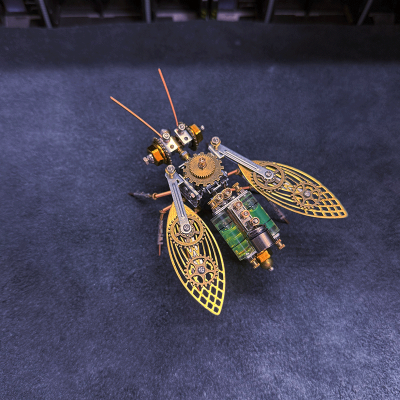 Educational Green Energy Wasp Puzzle Kit for STEM Learning Fun