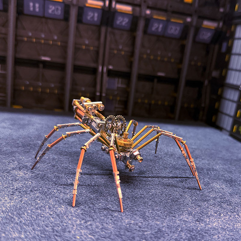 Steampunk Spider 3D Metal Puzzle DIY Mechanical Model Kit