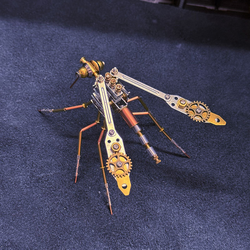 Build Your Own 3D Metal Mosquito Puzzle DIY Model Kit