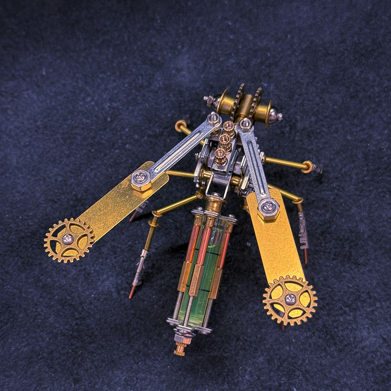 3D Metal Yellow Jacket Puzzle Challenge Your Creativity