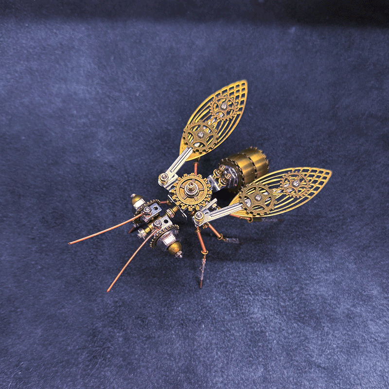 Mechanical Wasp DIY Puzzle Kit for STEM Education and Creativity
