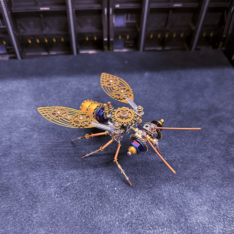 Educational DIY Steampunk Wasp Kit for STEM Robotics Projects