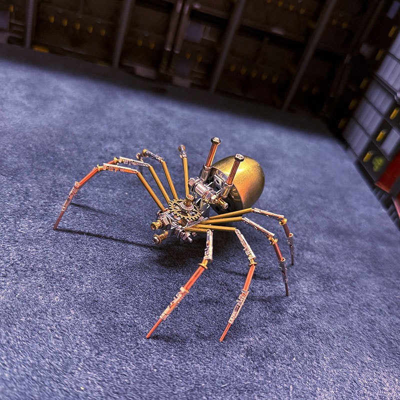 DIY Spider Metal Model Kit 3D Puzzle for Collectors