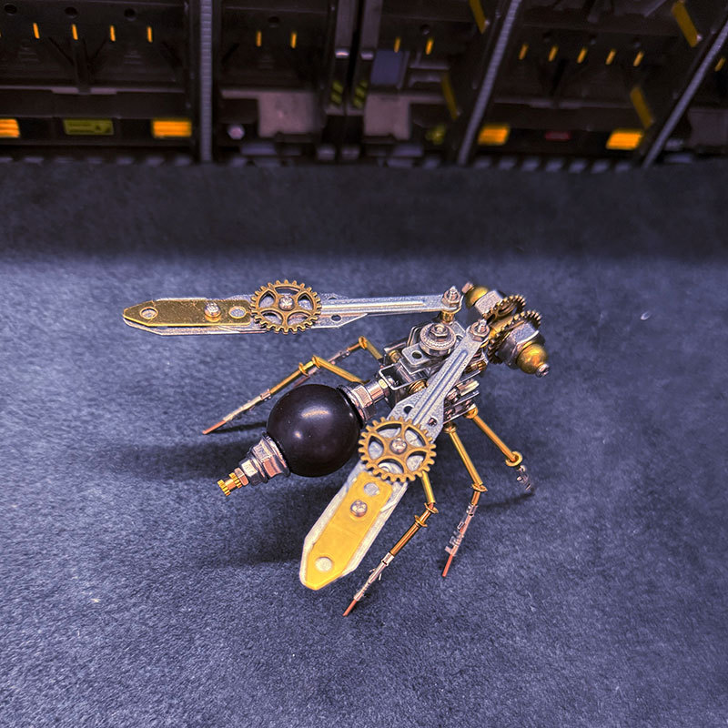 3D Wasp Metal Puzzle Toy Creative DIY Mechanical Model