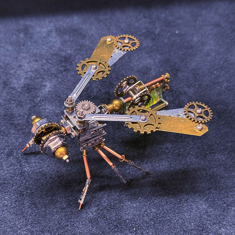 Mechanical Bee 3D Puzzle Kit STEM DIY Metal Insect Toy
