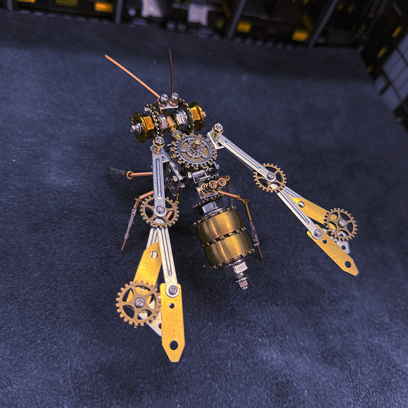 Explore Gears in Motion DIY Wasp Model for STEM Engineering Fun