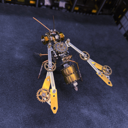 Explore Gears in Motion DIY Wasp Model for STEM Engineering Fun