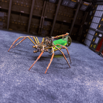Retro Spider 3D Metal Puzzle DIY Steamcraft Assembly Toy