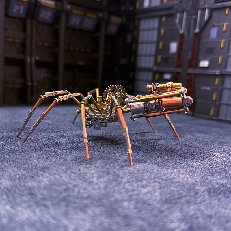 Steampunk Spider 3D Metal Puzzle DIY Mechanical Model Kit