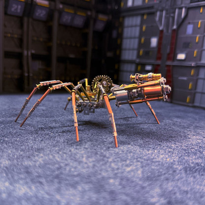 Steampunk Spider 3D Metal Puzzle DIY Mechanical Model Kit
