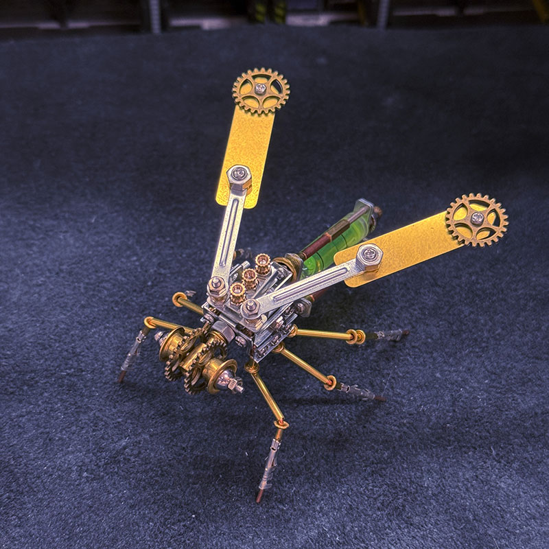 3D Metal Yellow Jacket Puzzle Challenge Your Creativity
