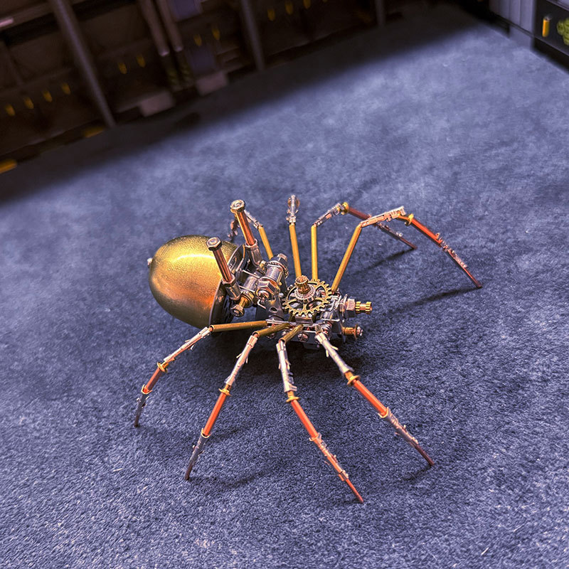 DIY Spider Metal Model Kit 3D Puzzle for Collectors