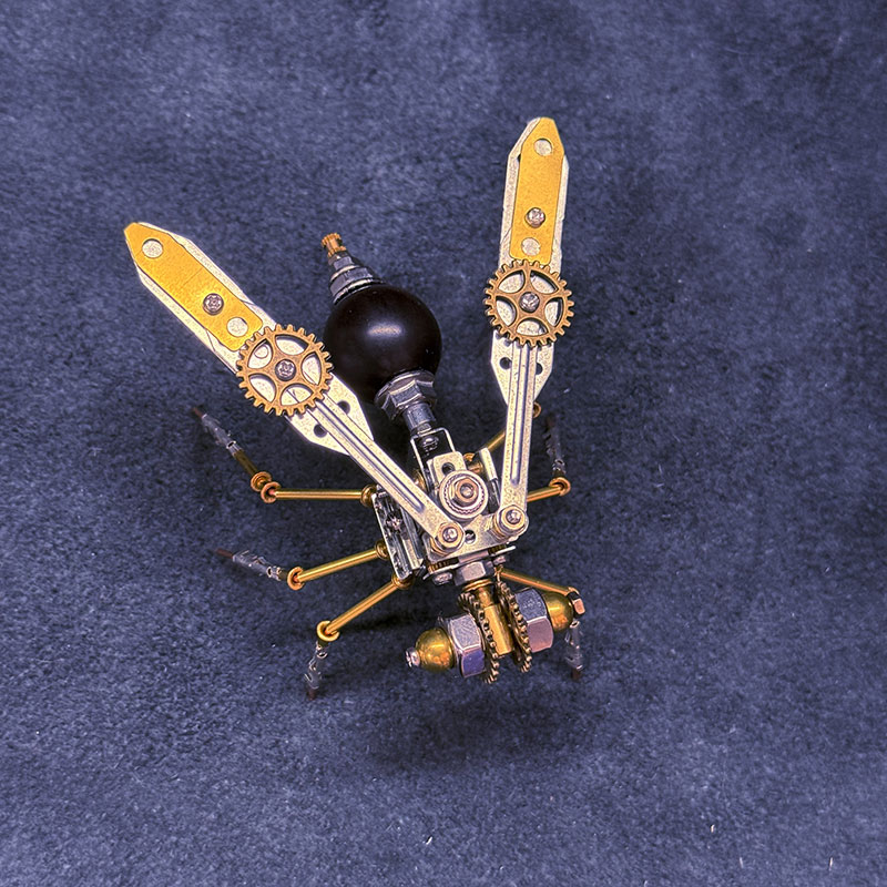 3D Wasp Metal Puzzle Toy Creative DIY Mechanical Model