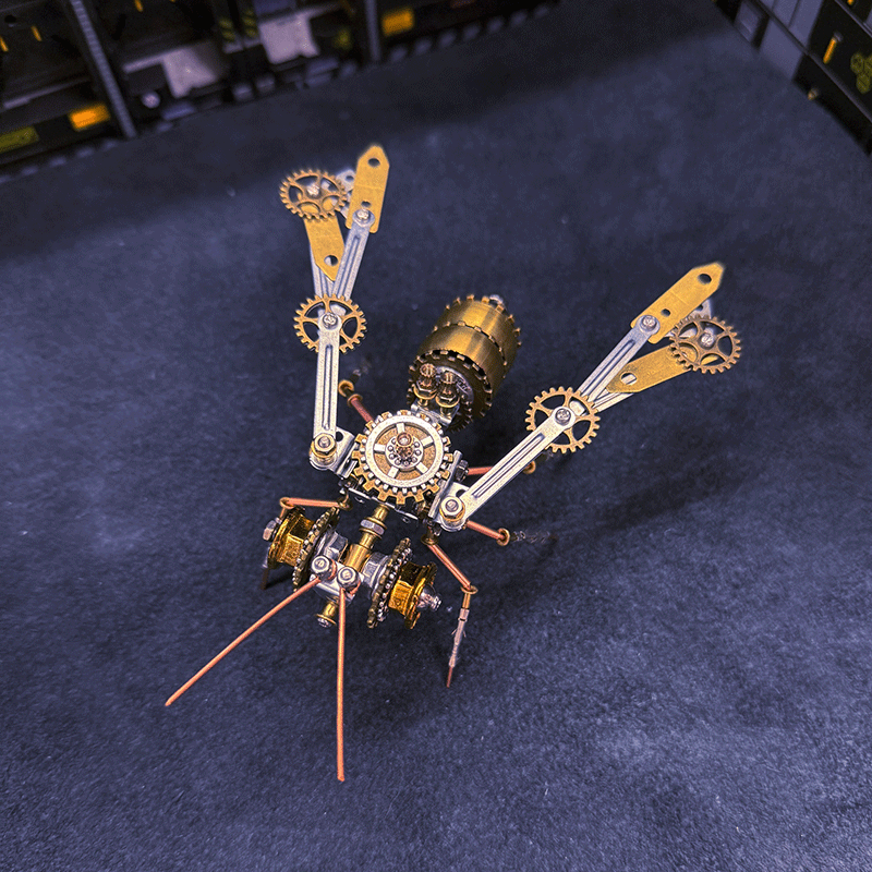 Explore Gears in Motion DIY Wasp Model for STEM Engineering Fun