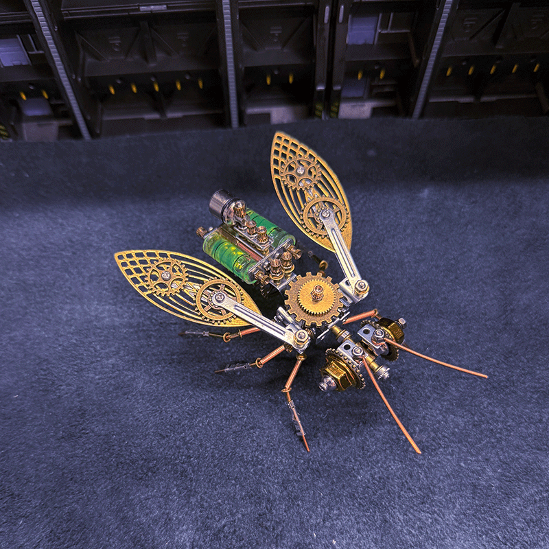 Educational Green Energy Wasp Puzzle Kit for STEM Learning Fun