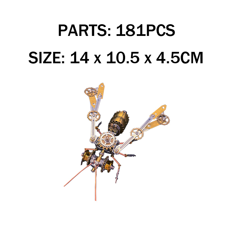 Explore Gears in Motion DIY Wasp Model for STEM Engineering Fun