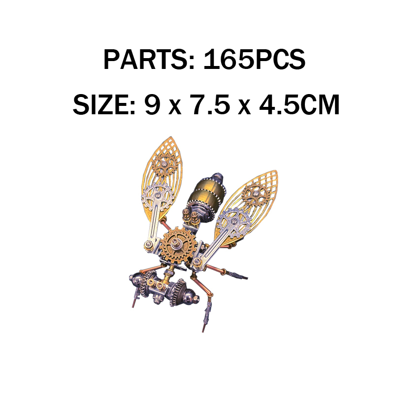 Mechanical Wasp Model Kit for STEM Gear Engineering Education