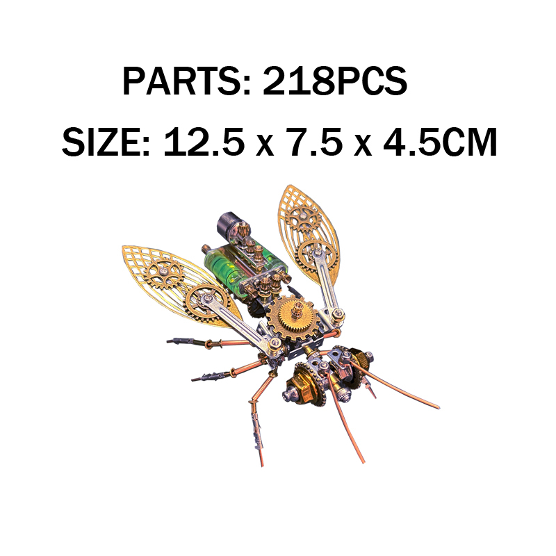 Educational Green Energy Wasp Puzzle Kit for STEM Learning Fun
