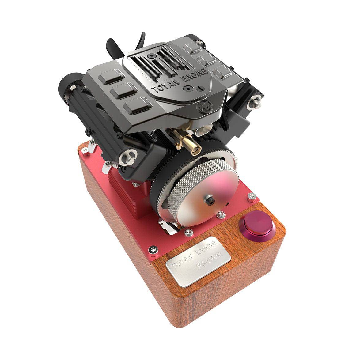 HelloWorld7-TOYAN V4 Engine Four Cylinder Four Stroke Methanol RC Engine FS-V400A