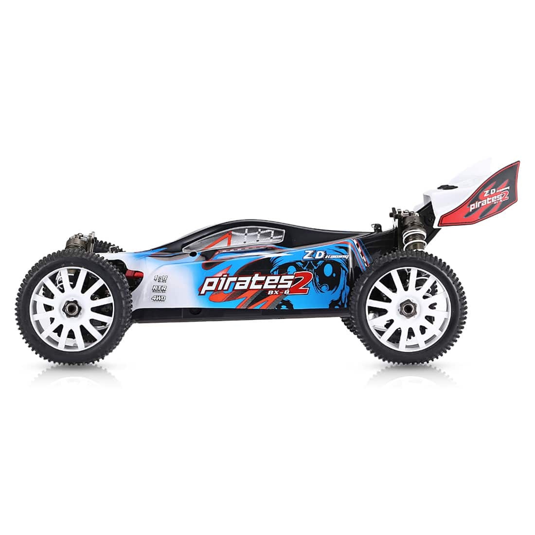 ZD Racing 9072 1/8 Scale 4WD 70km/h Brushless Electric RC Short Course Truck RTR-helloworld7