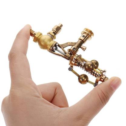 Microcosm P60 Mini Steam Engine Flyball Governor Centrifugal Speed Controller Brass Accessory-helloworld7