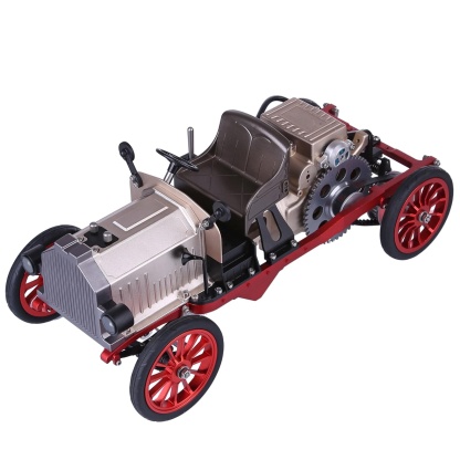 Teching Assembly Vintage Classic Car Metal Mechanical Model Toy with Electric Engine 310+pcs-helloworld7
